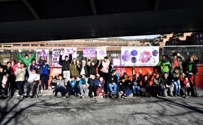 La Asociación APNABI hace visible su rechazo hacia la violencia contra la mujer