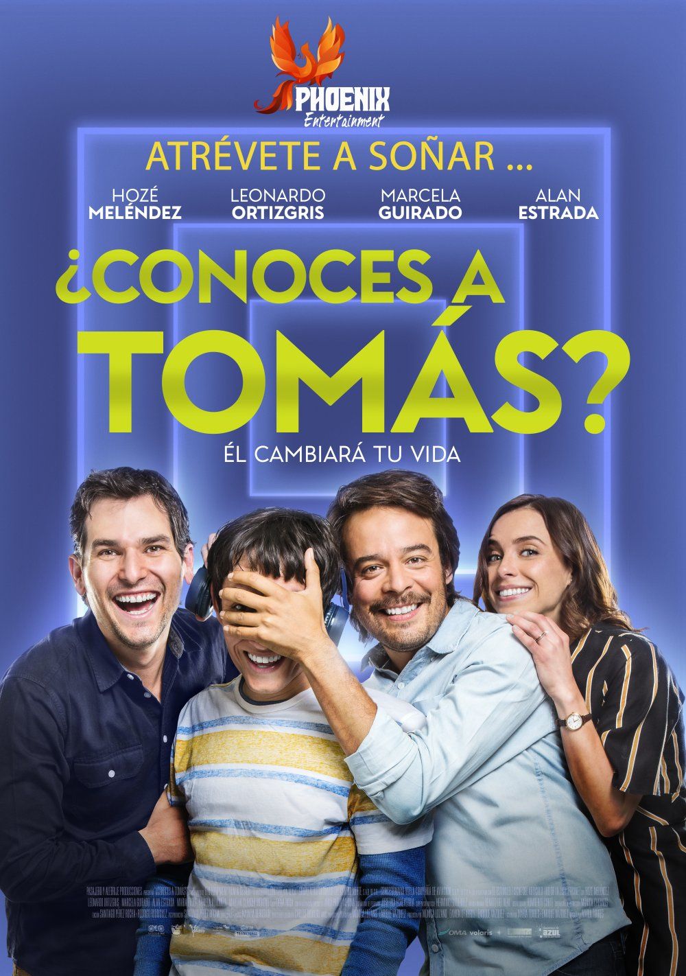 conoces a Tomas, cartel de la película mexicana solidaria con las personas con autismo