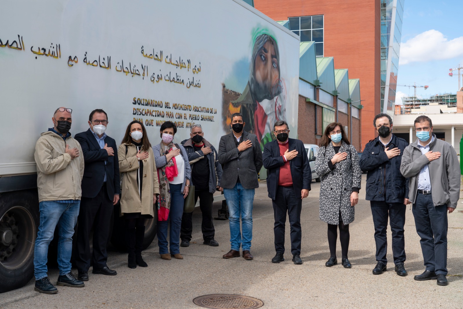 El movimiento asociativo de la discapacidad se solidariza con los refugiados saharauis