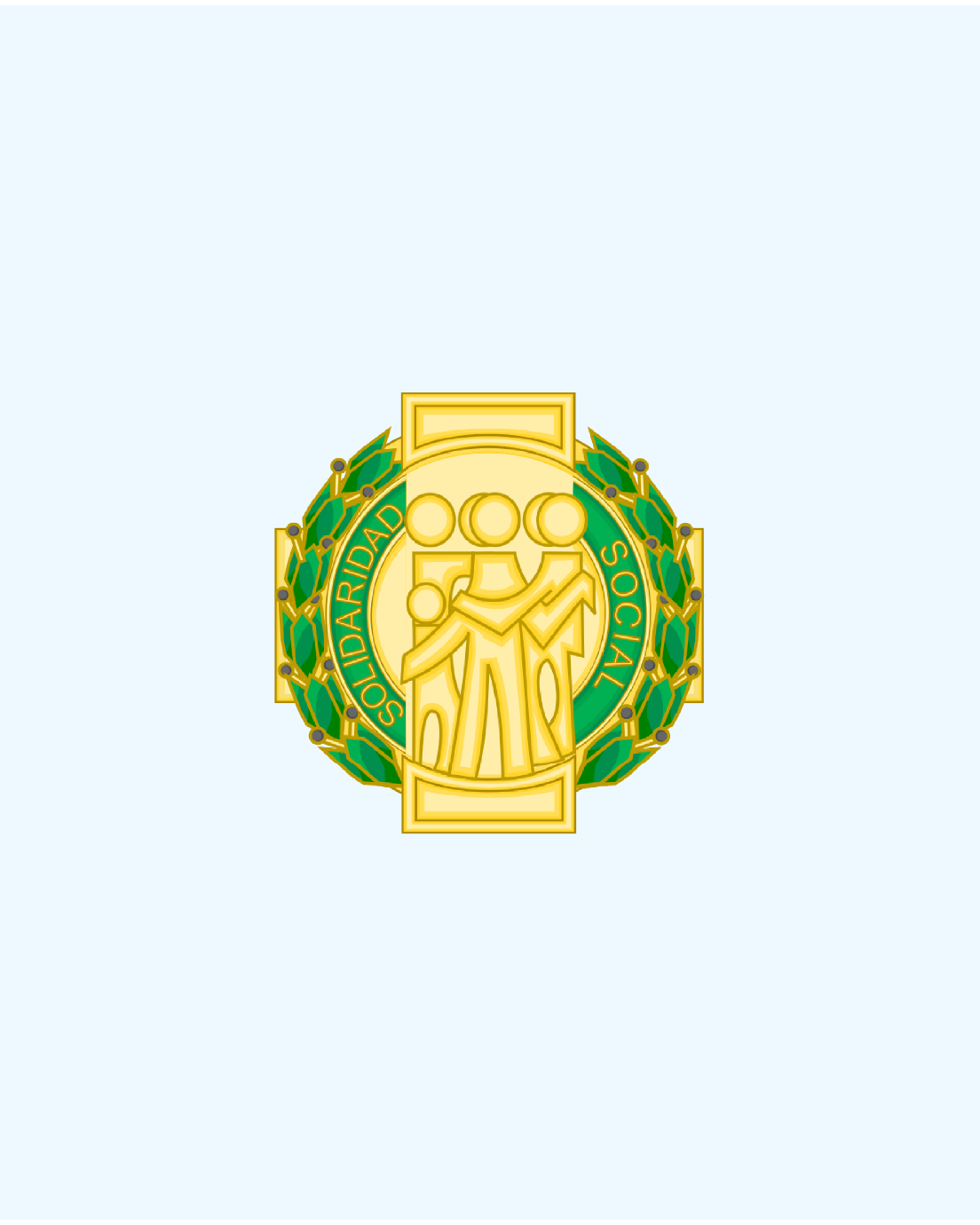 Logo de la Cruz de Oro de la Orden Civil de la Solidaridad Social