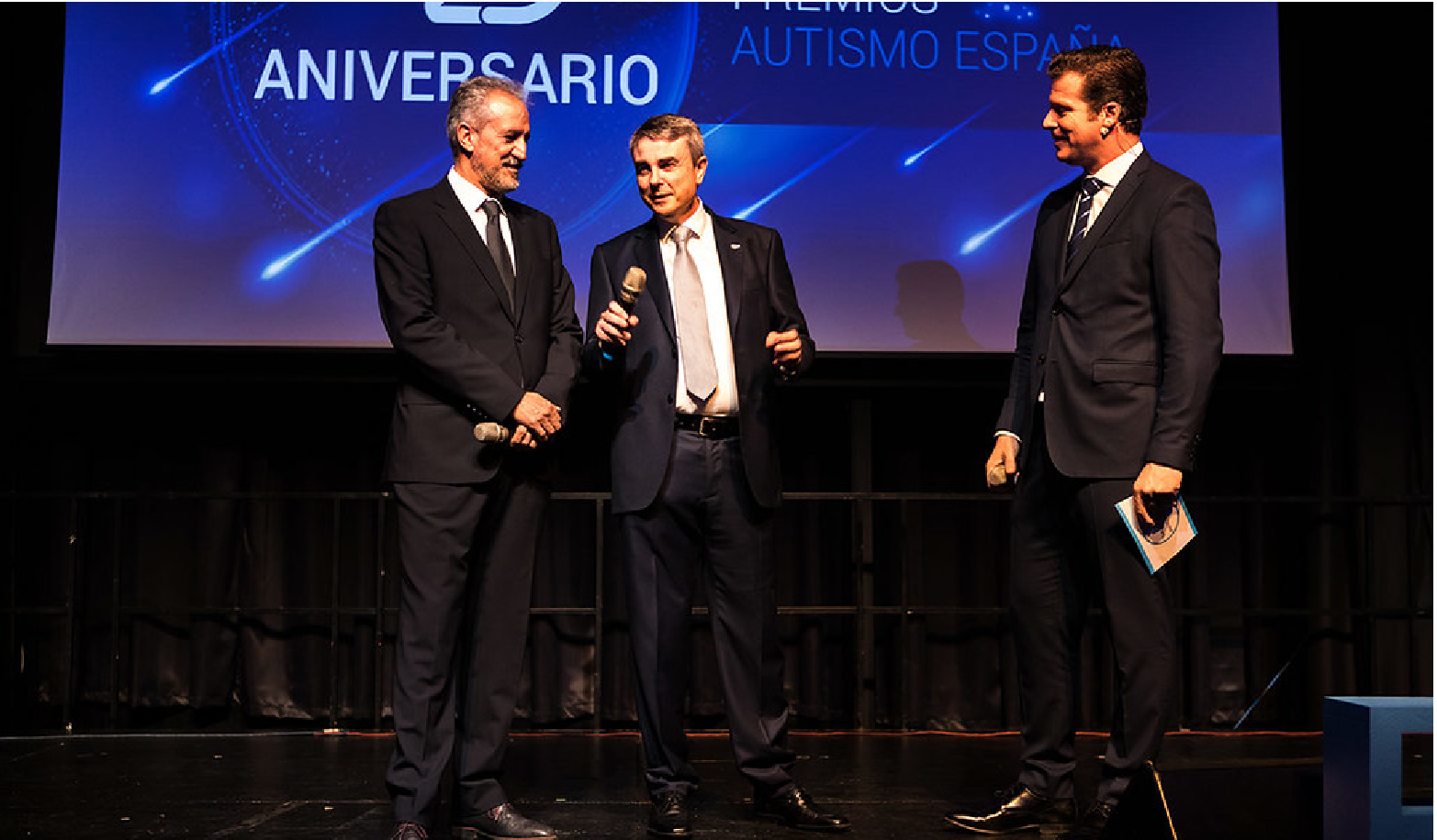 Foto de la gala del 25 aniversario de Autismo España