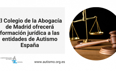 El Colegio de la Abogacía de Madrid colabora con Autismo España