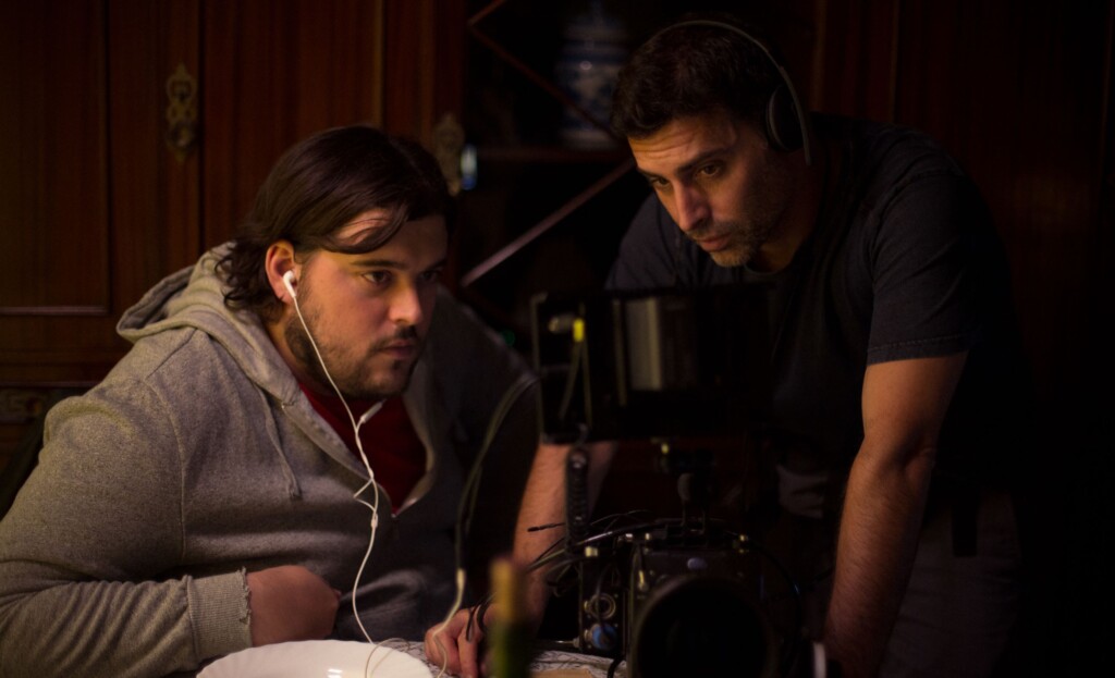Falco Cabo e Iker Elorrieta, actor y director de la película sobre un joven con autismo titulada El Radioaficionado
