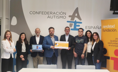 La Fundación Randstad colabora con Autismo España para mejorar la calidad de vida de las personas con autismo