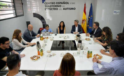 La Ministra de Derechos Sociales y Agenda 2030 visita el Centro Español sobre trastorno del espectro del autismo