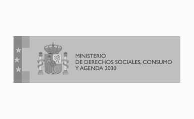 Logotipo del Ministerio de Derechos Sociales, Consumo y Agenda 2030