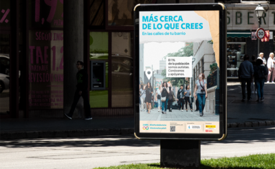 La campaña “Autismo cerca de ti” podrá verse en soportes de publicidad exterior de toda España
