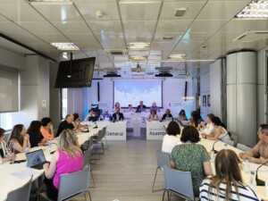 Fotografía de la Asamblea ordinaria del 22 de junio de la Confederación Autismo España.