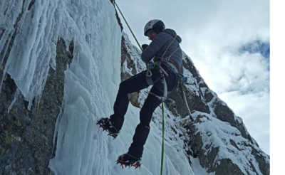 "El alpinismo me da una felicidad inmensa, nunca he sido más feliz"