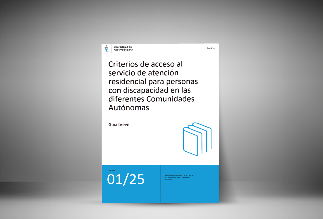 Portada del informe sobre un fondo gris