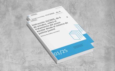 Informe | Instrucción 10/2005, de 6 de octubre, sobre el tratamiento del acoso escolar desde el sistema de justicia juvenil