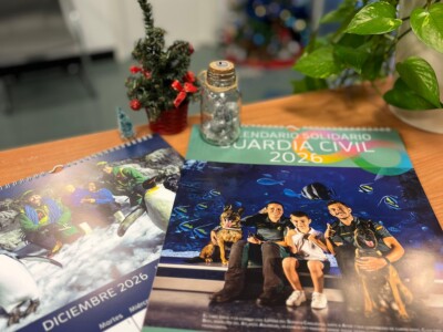 Portada Calendario Solidario d la Guardia Civil 2026