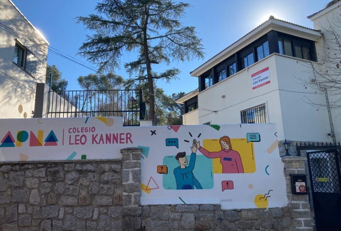 Fachada del colegio Leo Kanner de la Asociación APNA