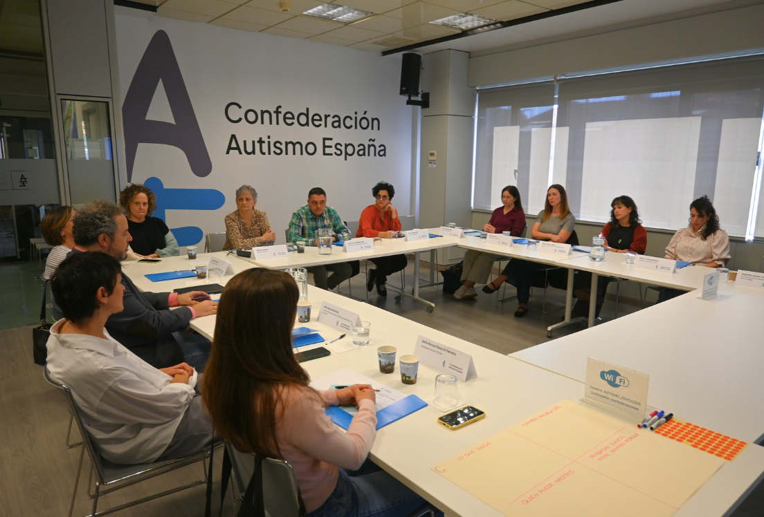 Reunión de Autismo España con representantes de organizaciones de la Neurodiversidad